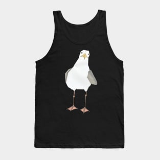 Seagull, seaside bird, chip thief! Tank Top